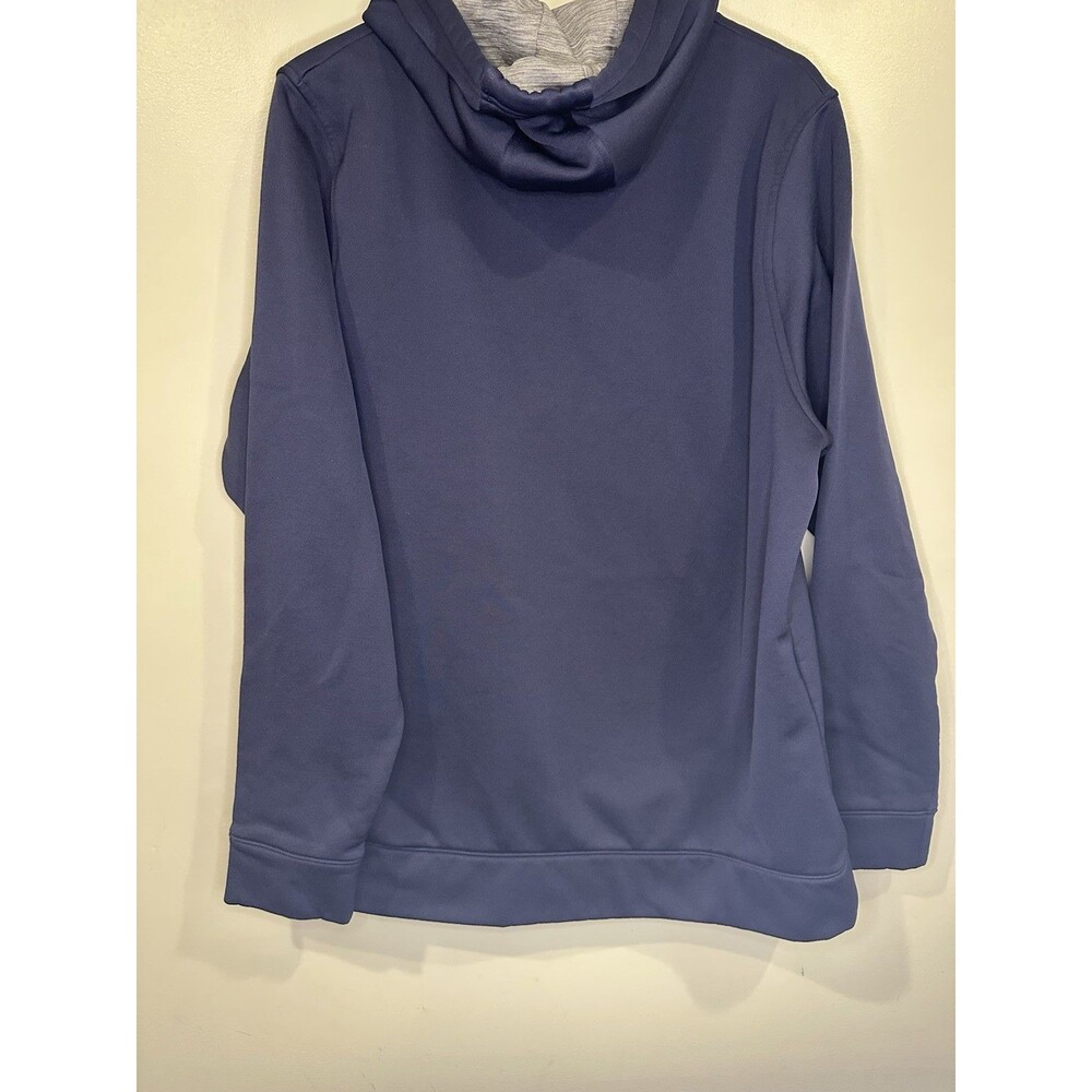 Under Armour Hoodie Mens Size XL Blue Loose Cold Gear Sweatshirt Pullover - Picture 2 of 6